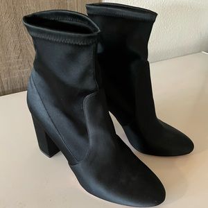 Aquazzura Satin Boots